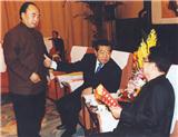 两任中国全国政协主席会见张瑞龄先生